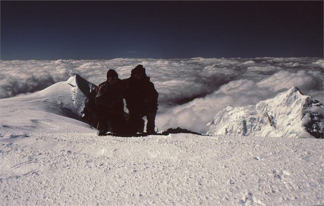 Huascarán vrcholové foto